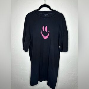 Lazy Oaf Black Crewneck TShirt Dress